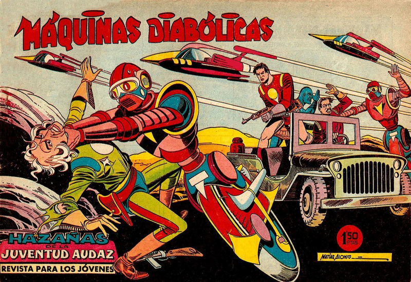 Illustration for article titled 20th Century Spanish Pulp Covers Are Possibly the Greatest in the World